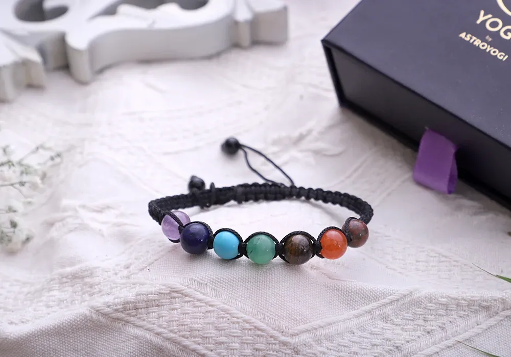 7 Chakra Thread Bracelet 7 Chakra Thread Bracelet